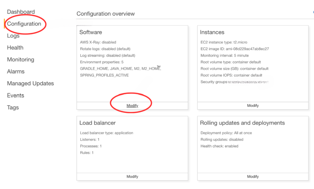 Add Spring Boot Active Profile in AWS Elastic Beanstalk